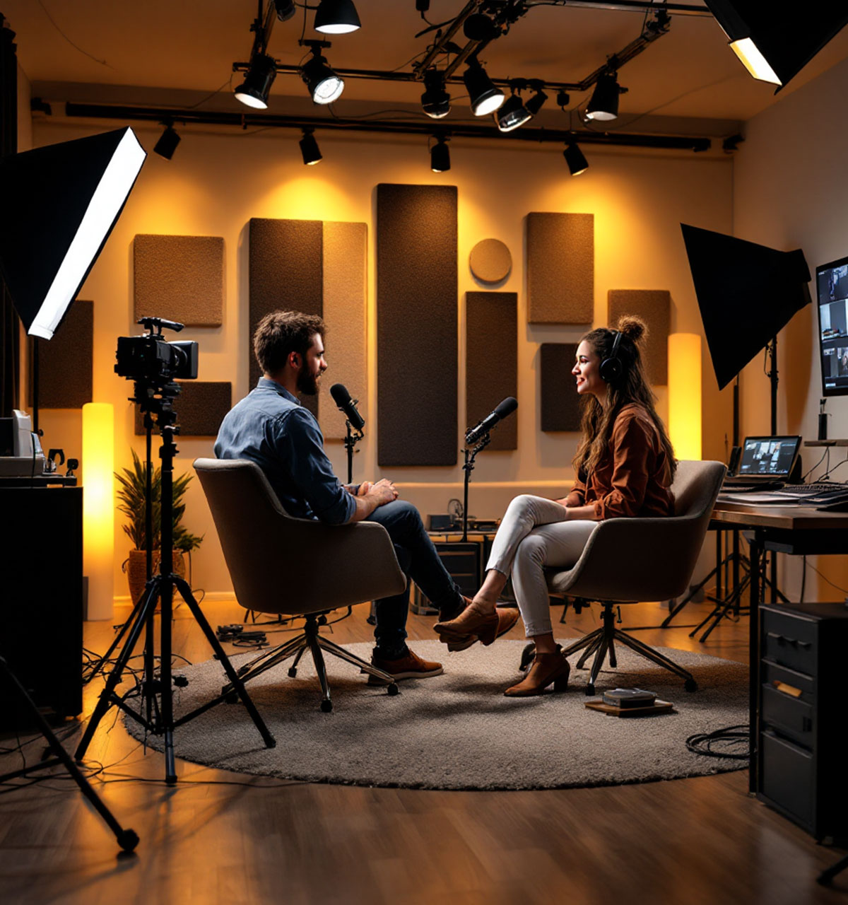 Creating a Professional Video Podcast Setup: A Complete Guide to Equipment and Configuration