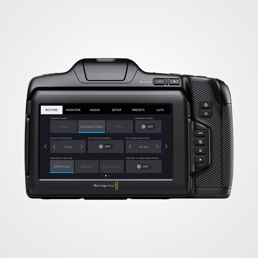 bmd pocket cinema 6K Pro