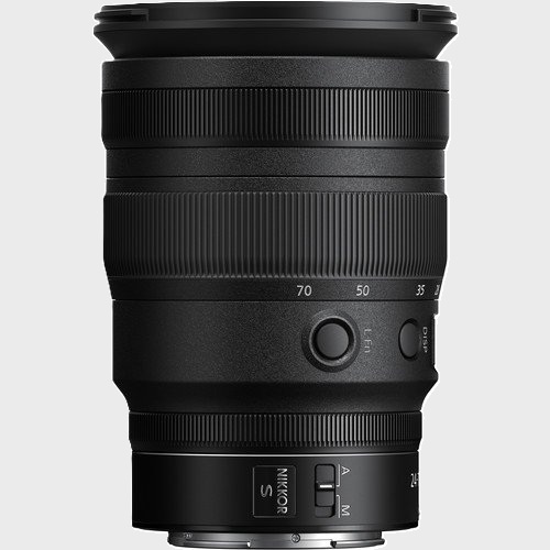 Nikon Z 24-70mm f/2.8 S side view